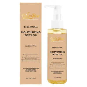 100% Pure Natural Hydrating Body Oil After Shower With Vitamin E, Coconut, Jojoba, Olive, Almond - Moisturizing Oil For Dry Skin, Non-Greasy Body Oils For Women & Men - Unscented 5.07 fl oz