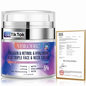 2025 Latest Neck Firming Cream: [30  SGS Certified] [Used by Over 1M Fans] Anti-aging Neck & Face Tightening Cream,Lifting Moisturizer & suitable for face, neck and upper chest,1.7 fl oz.for Women&Men