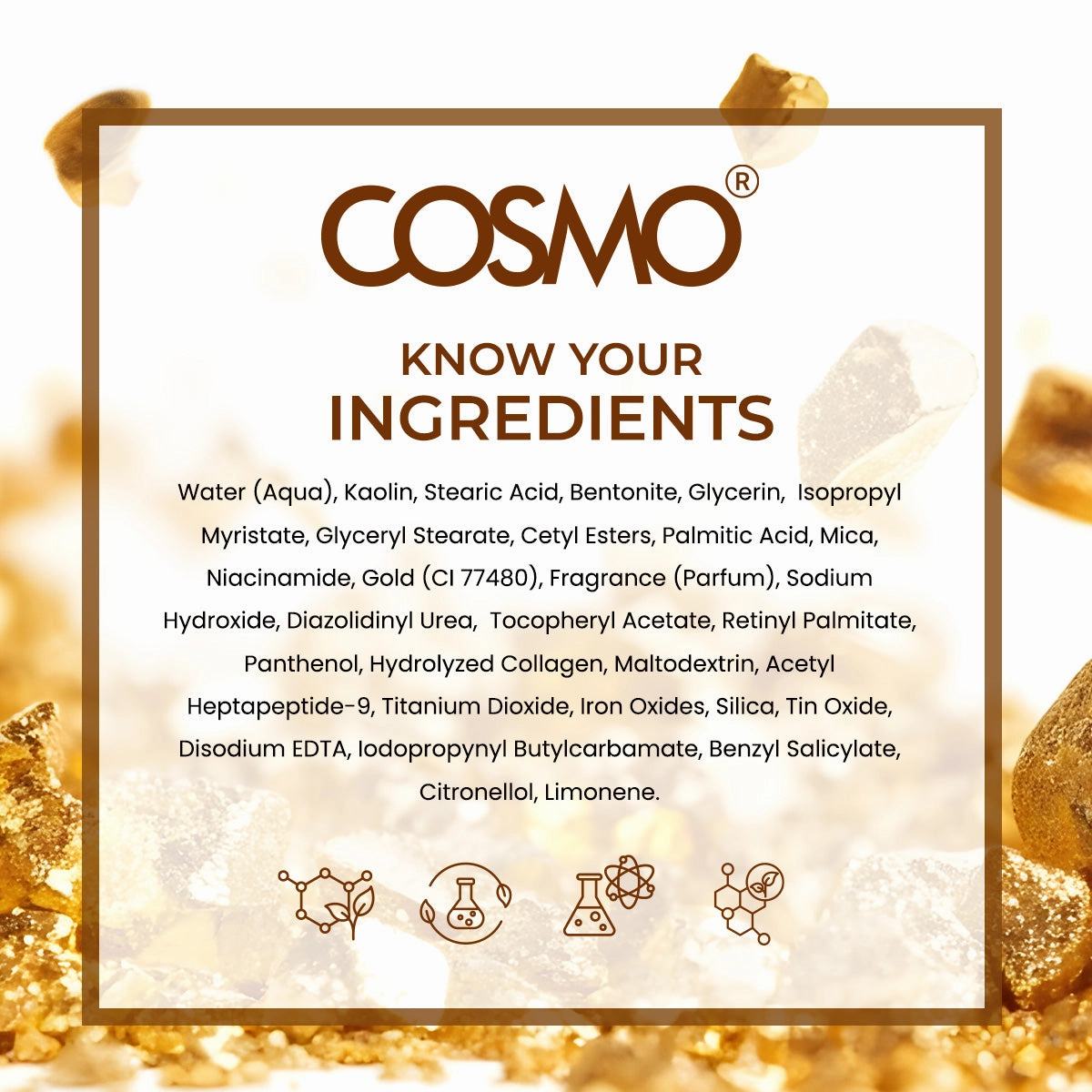 24K Gold Facial Mask