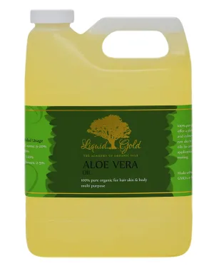 32 oz - Premium Aloe Vera Oil - 100% Pure Natural Organic Skin Hair Body Care