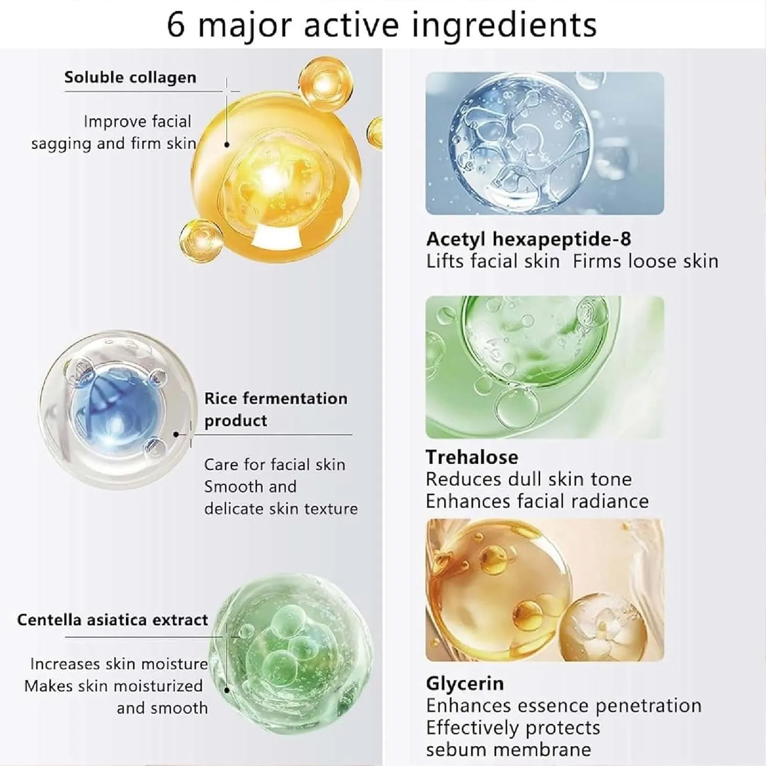 3D Lifting Collagen Full Face Tension Gel Mask, Deep Collagen Facelift Mask, Korean Collagen Face Mask for Improve Skin Elasticity, Firming Anti Wrinkle Moisturizing Rejuvenating (10pcs)