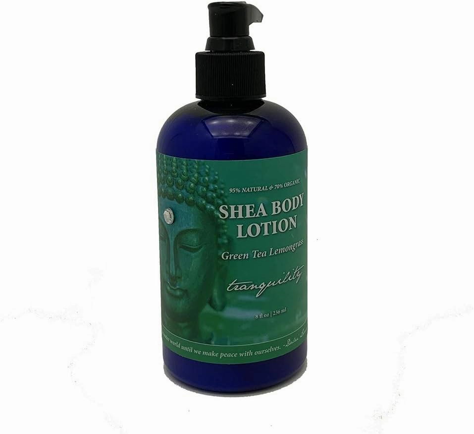 8 oz Zen Organic Shea Body Lotion Tranquility
