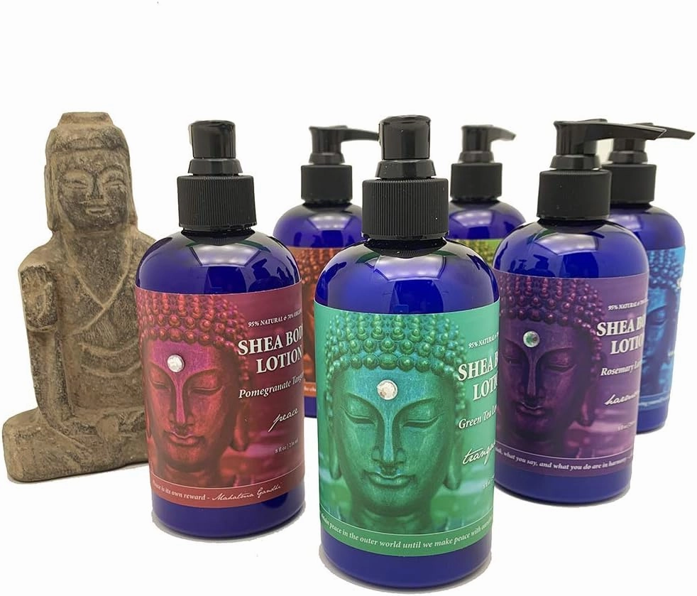 8 oz Zen Organic Shea Body Lotion Tranquility