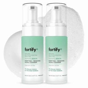 9-in-1 Korean Foaming Facial Cleanser with Hyaluronic Acid & Aloe - Deep Purifying Face Wash - Dermatologist Tested, Vegan, Clean Beauty, All Skin Types - 150ML/5.07Fl.Oz - Pack of 2