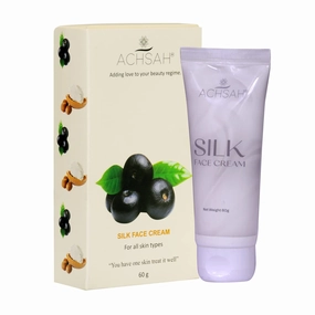 ACHSAH Silk Face Cream Vitamins A,C,E and zinc | Shea Butter, Aloe Vera Organic, Natural Ingredients Suitable for all Types Skin Naturals Bright Complete