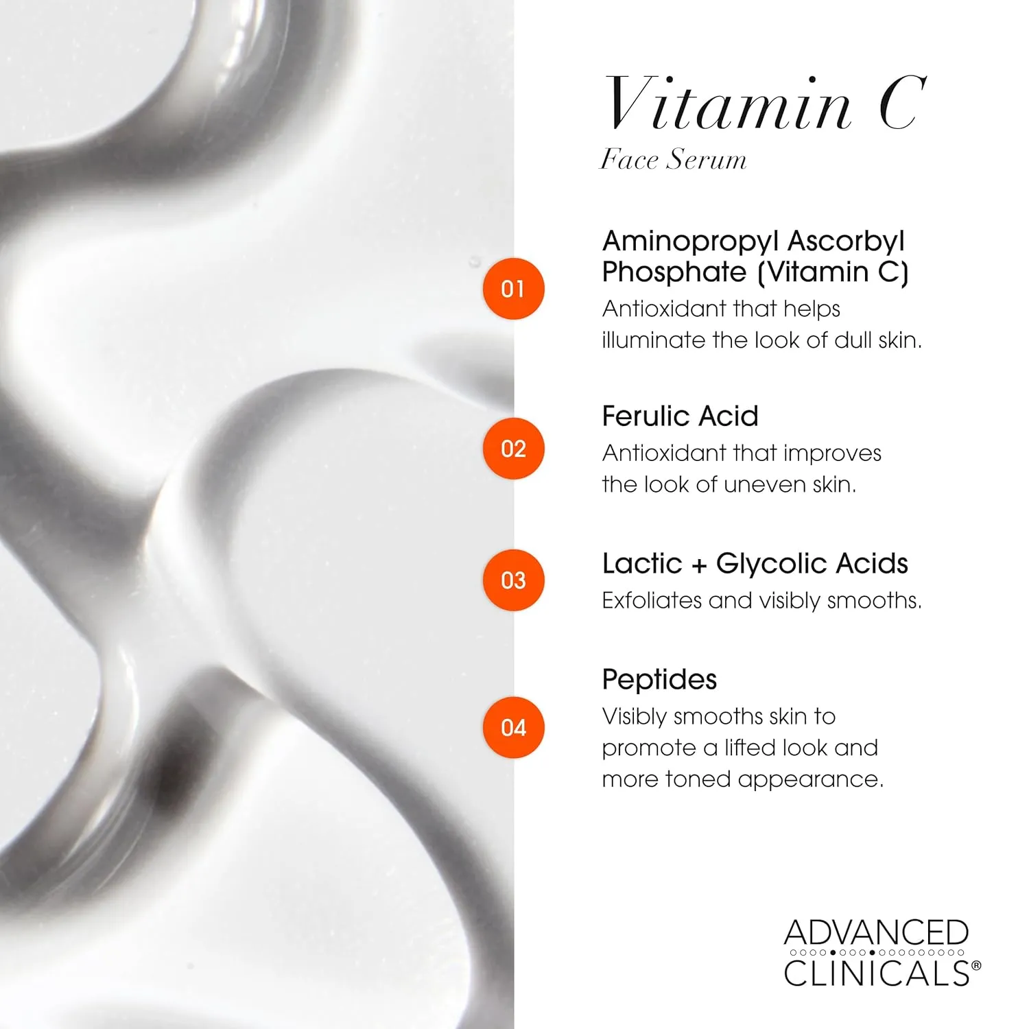 Advanced Clinicals - Retinol Serum For Face, Firming Collagen Serum, Vitamin C Serum Skincare Set, 1.75 Fl Oz, 3pc Set
