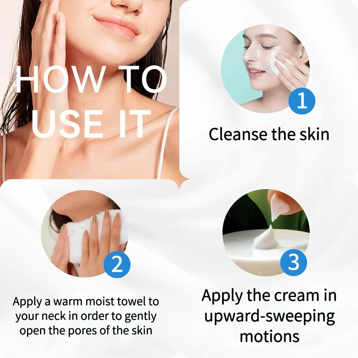 Advanced Firming & Wrinkle-Reducing Cream, Skin Firming Rejuvenating Serum, Skin Firming Cream, Restore Skin Elasticity for All Skin Types (2 Bottle)