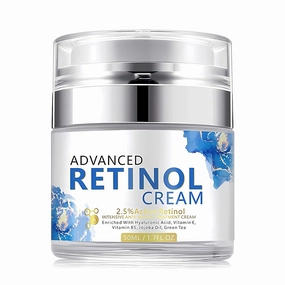 Advanced Retinol Dayand Night Face Cream for Face and Eye Area with Anti-Aging Benefits, Reduces Wrinkles and Fine Lines, and Promotes Skin Renewal for Smoother, Healthier-Looking Skin