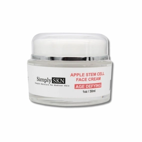 Age Defying Apple Stem Cell Face Cream to Renew and Revitalize Skin - Targets Wrinkles and Fine Lines - Anti-Aging Day and Night Facial Moisturizer for Women and Men - 1.0 oz