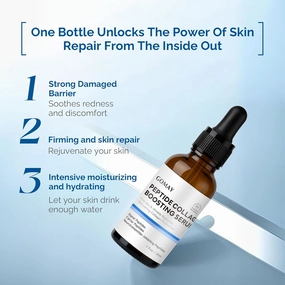 Age-Defying Peptide Powerhouse Serum - Collagen Boost & Wrinkle Reduction, 1 Fl.Oz