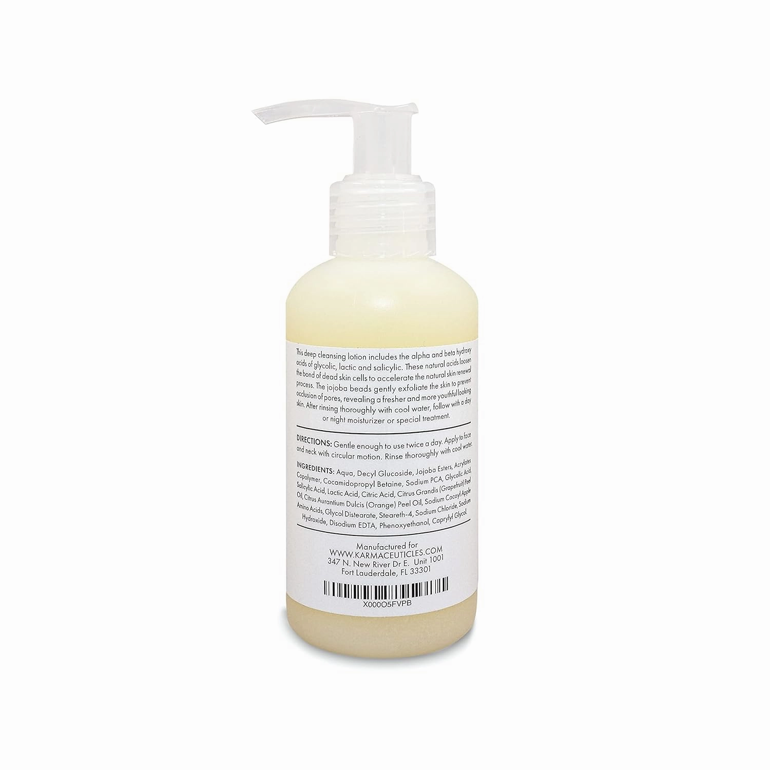 AHA BHA Exfoliating Cleanser, 5 oz