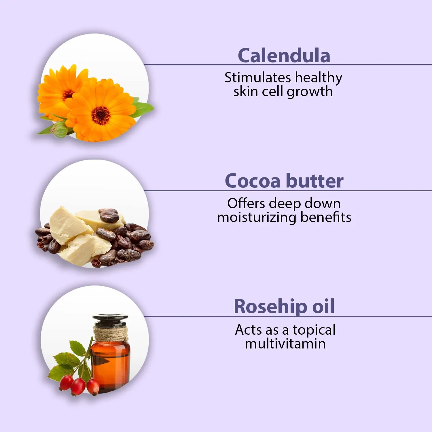 All Good Hand & Body Lotion - Moisturizing Organic Lotion, Essential Oils, Calendula, Cocoa Butter, Coconut & Rose Hip Oil, Non GMO, Vegan (Lavender)(3-Pack)