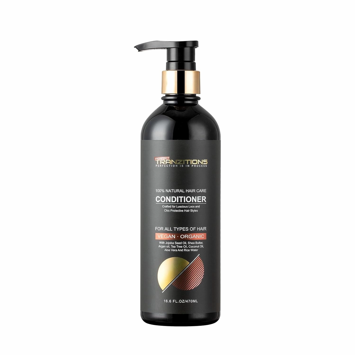 All Natural Conditioner For Dry Damaged Hairs - Nourishing & Moisturizing Conditioner with Argan, Tea Tree, Jojoba & Coconut Oil Organic Conditioner For Women & Men 16.6 Fl oz