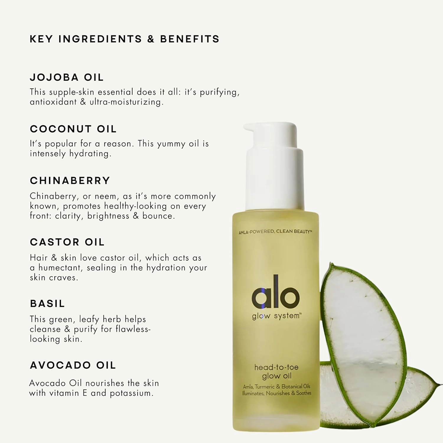 Alo Head-to-Toe Glow Oil   Travel | Glow-Boosting Natural Dry Body Oil | Jojoba, Amla, Aloe & Vitamin E | Hydrates & Nourishes Skin | Citrus Scent | 3.2   0.7 Oz