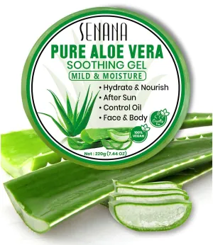 Aloe Infusion Body and Face Moisturizer - Natural Moisturizing Cream with Aloe Vera - Skin Care for Dry Skin, Anti Wrinkle, Acne Scars, Rosacea, Psoriasis Eczema Cream Lotion Unisex (2 PACK)