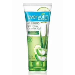 Aloe Vera & Cucumber Gel| Protects from Acne, Cuts & Rashes|Refreshing & Soothing Care|Paraben free|For Oily, Dry, Normal, Combination & Sensitive Skin - 150 g