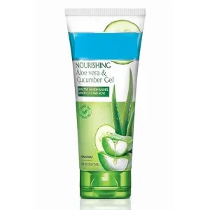 Aloe Vera & Cucumber Gel| Protects from Acne, Cuts & Rashes|Refreshing & Soothing Care|Paraben free|For Oily, Dry, Normal, Combination & Sensitive Skin - 150 g