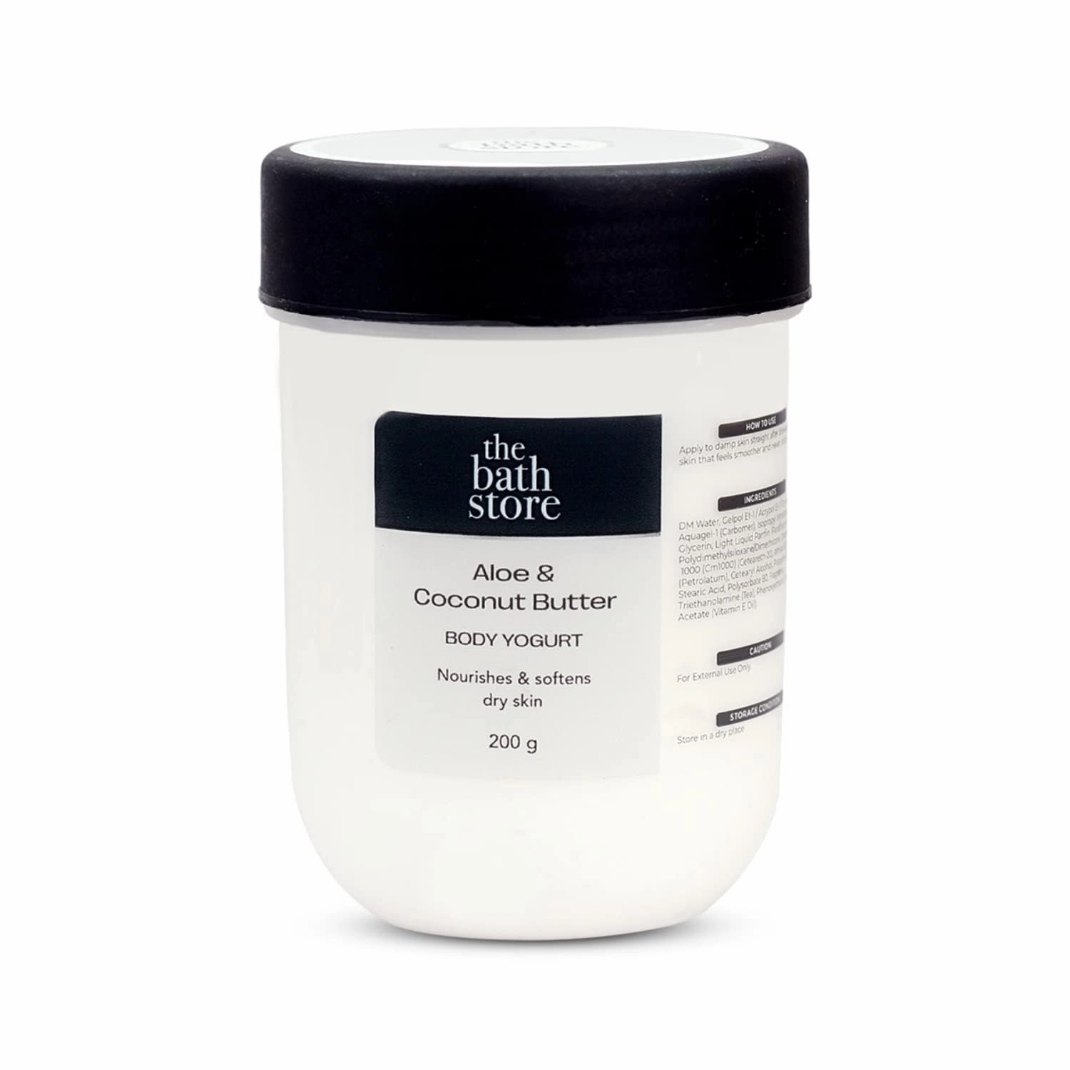 Aloe Coconut Body Yogurt | Body Lotions For Summer | Hydrating Moisturizer for Dry & Combination Skin | Body Lotion For Women & Men | Provides 24- Hour Hydration - 200gm