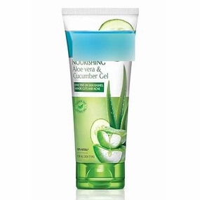 Aloe Vera & Cucumber Gel| Protects from Acne, Cuts & Rashes|Refreshing & Soothing Care|Paraben free|For Oily, Dry, Normal, Combination & Sensitive Skin - 150 g