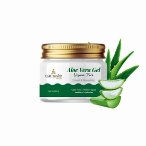 Aloe Vera Gel | ghrtakumaaree |musabbar vera With Vitamin C & E | Cold Pressed | For Skin, Face, Hair 200ml