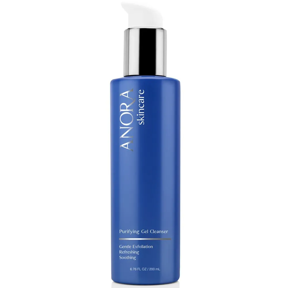Anora Skincare Purifying Gel Cleanser Face Wash and Makeup Remover