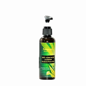 Anti-Acne & Anti-Ageing Facial Cleanser & Pore Minimizer. Helps Reduce Inflammation & Fight Acne. Organic Aloe Vera, Tea Tree, Niacinamide, Vitamin E, Rosemary Oil & Jojoba Oil
