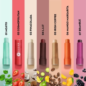 Apricx Tipsy Lip Balm For Dry & Chapped Lips With Vitamin E, Shea Butter And Jojoba Oil|Lip Protection & Nourishment|Lipbalm With Spf|4.5Gm - 04 L.I.I.T, Multicolor