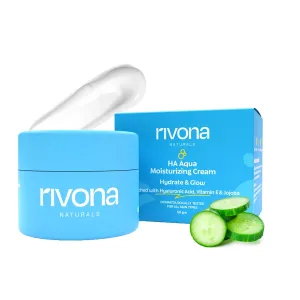 Aqua Moisturizing Face Cream| For Nourishing and Revitalizing skin|For Normal, Oily, Dry, Combination Skin | For Men & Women| 50 GM