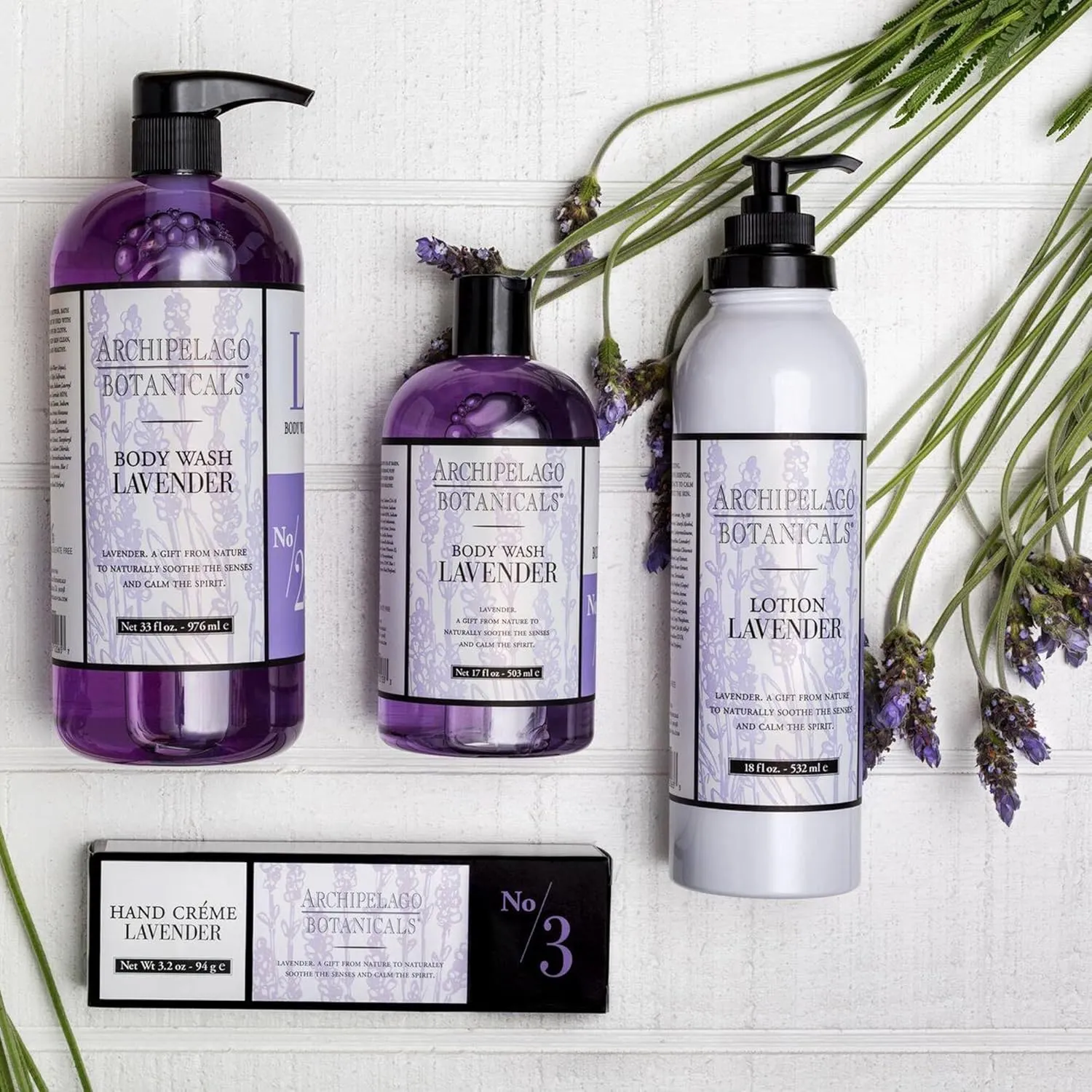 Archipelago Botanicals Lavender Hand Crème, Rich and Lightly Scented Hand Lotion for Dry Skin, Cuticles and Rough Spots, Premium Plant Extracts (3.2 oz)