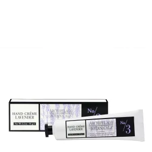 Archipelago Botanicals Lavender Hand Crème, Rich and Lightly Scented Hand Lotion for Dry Skin, Cuticles and Rough Spots, Premium Plant Extracts (3.2 oz)
