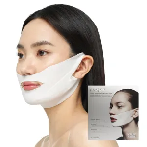 Avajar Rejuvenating Double V Mask (5P) – Face Slimming Anti-Aging K-beauty Band for Chin, Jawline & Cheeks – Double Chin Reducer Patch – Korean Skincare for Firming, Tightening & Hydration
