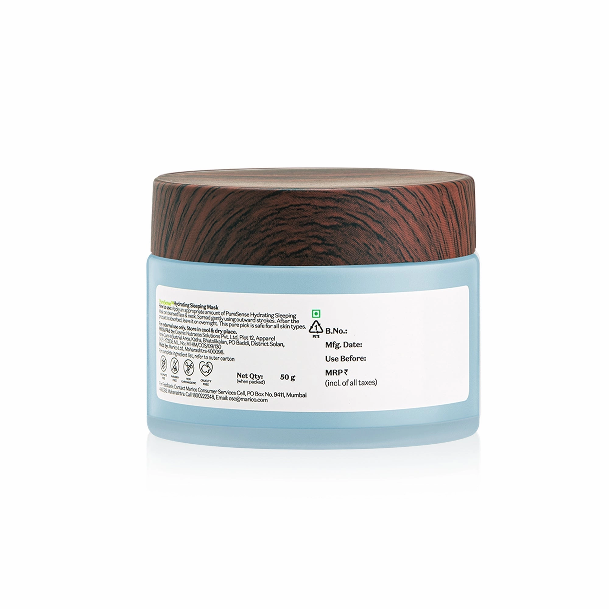 B2G2 Pure Sense Hydrating Sleeping Mask 50gm