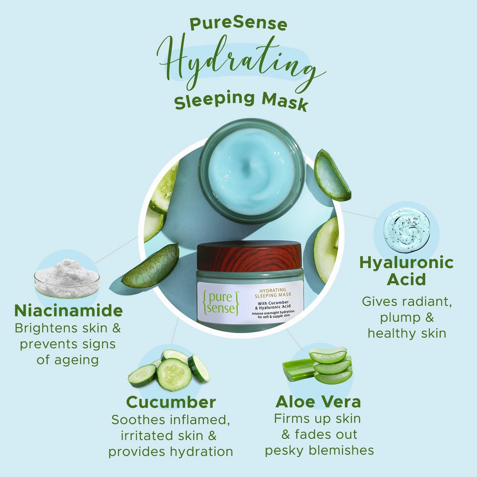 B2G2 Pure Sense Hydrating Sleeping Mask 50gm