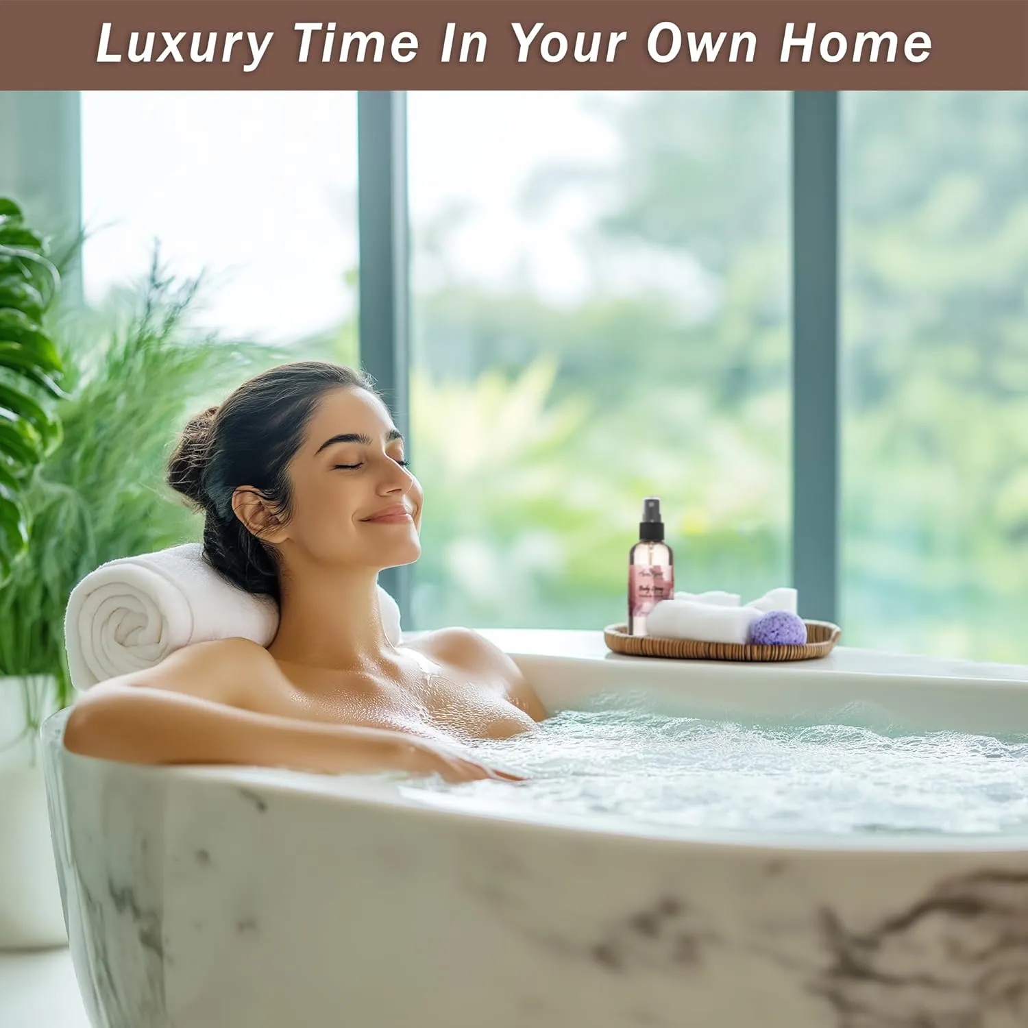 Bath Spa Gift Sets - Luxury Basket With Coconut & Vanilla - Spa Kit Includes Wash, Bubble Bath, Lotion, Bath Salts, Body Scrub, Body Spray, Shower Puff, Bathbombs, Soap and Towel