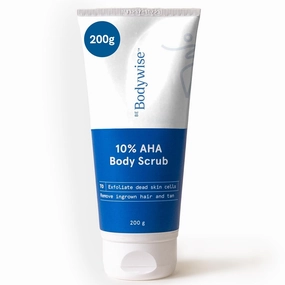 Be-Bodywise Body Scrub Exfoliating & Moisturizing, 10% AHA