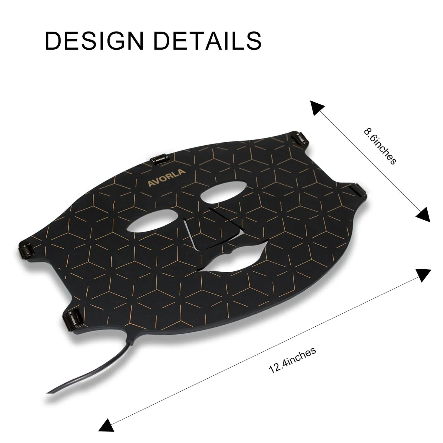 Beauty LED mask - Infrared light therapy led facial light Photons Facial Skin Care Wrinkle reduce anti-acne facial light