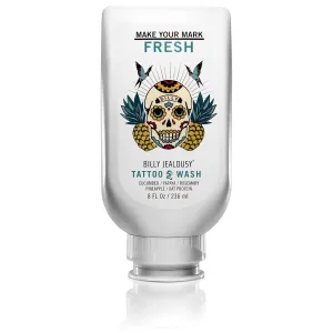 Billy Jealousy Make Your Mark Fresh Tattoo Wash, Cleansing and Hydrating Tattoo Aftercare Enriched With Cucumber and Rosemary