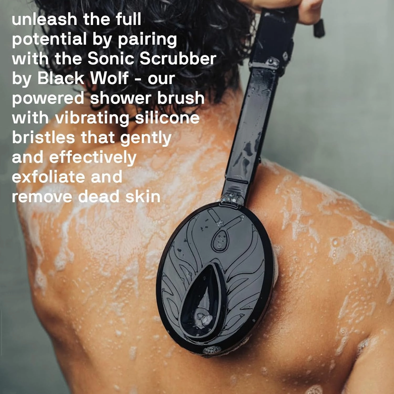 Black Wolf 2-Pack Moisturizing Body Wash Bundle - Mens Hydrating Bodywash for Dry, Dehydrated, & Sensitive Skin - Hyaluronic Acid, Aloe Vera, & Jojoba Oil Body Cleanser Help Remove Oil & Dirt