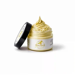 Body Butter Blend: Natural Shea, Cocoa, & Mango w/Jojoba Oil for Radiant Skin and Beard | Moisturizing (4 Oz, Cake Batter/Butter Cream)