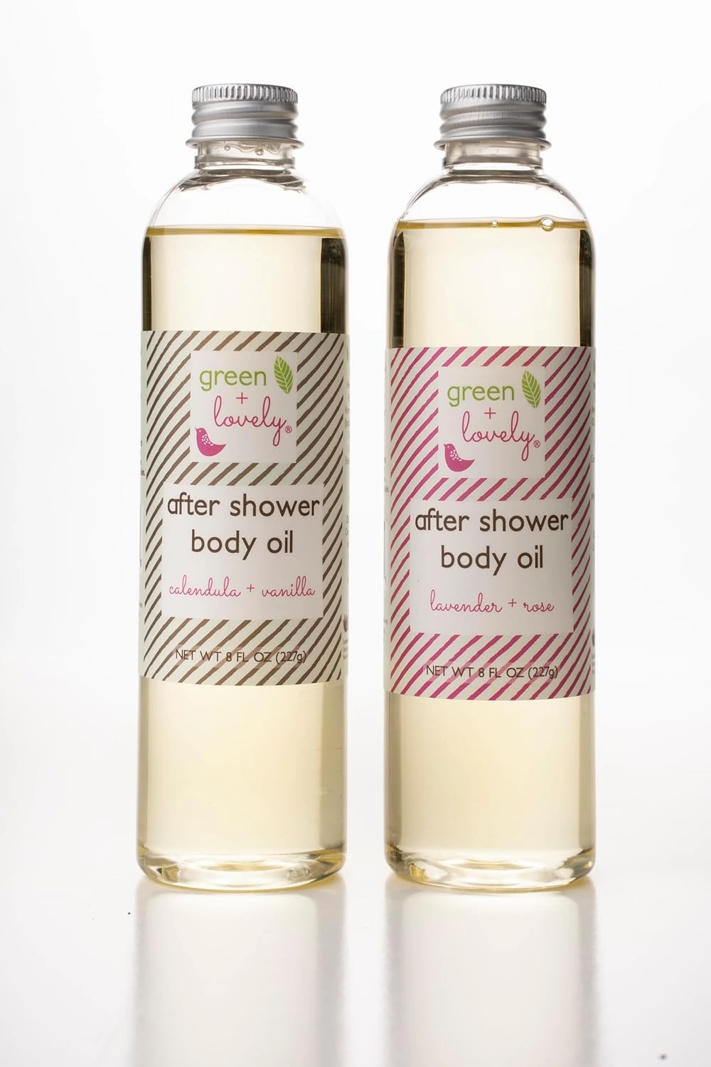 Body Oil Moisturizer After Shower Premium Certified Organic Moisture For Dry Skin Vitamin E Moisturizing Oils, 8 Fl Oz, Calendula Vanilla