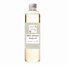 Body Oil Moisturizer After Shower Premium Certified Organic Moisture For Dry Skin Vitamin E Moisturizing Oils, 8 Fl Oz, Calendula Vanilla