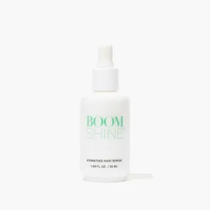 Boom Shine Hair Serum - Lightweight Leave-In Treatment with Avocado, Argan & Jojoba Oils - Softens, Smooths & Adds Shine for Mature Hair - 1.69 fl oz