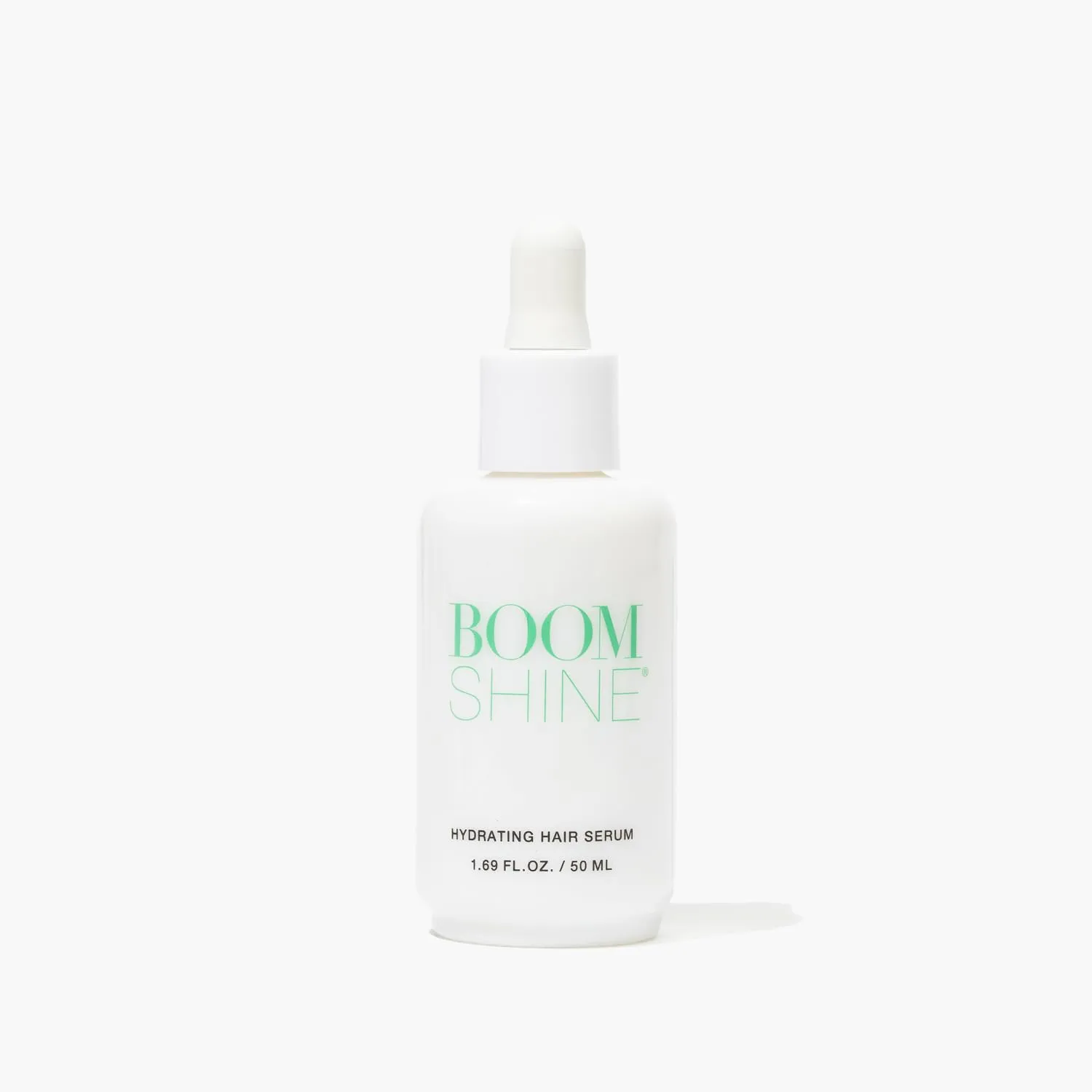 Boom Shine Hair Serum - Lightweight Leave-In Treatment with Avocado, Argan & Jojoba Oils - Softens, Smooths & Adds Shine for Mature Hair - 1.69 fl oz
