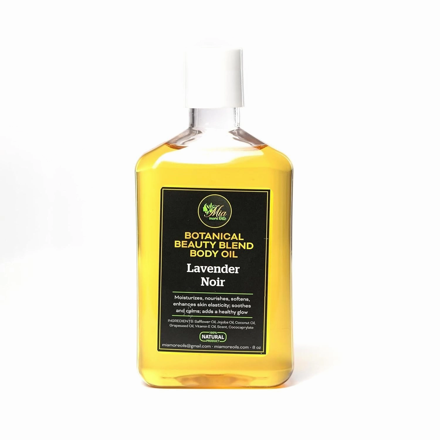 Botanical Beauty Blend Body Oil for Women – 8 oz Moisturizing Oil for All Skin Types – Hydrating Body Oil with Jojoba, Coconut & Vitamin E – Natural Body Oil Moisturizer, Signature
