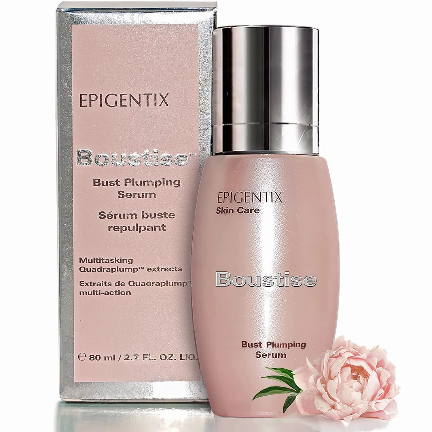 Breast Enhancement Cream, Lift Firm & Volume, Deep Repair Bust Plumping Serum. 12  Concentrated QuadraPLUMP Volufiline   Firming Tightening Actives for Fuller Rounder Perkier Cleavage. BOUSTISE 2.7 Oz