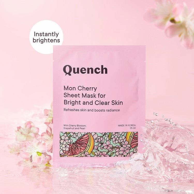 Brightening & Skin Clarifying Sheet Mask with Cherry Blossom Radiance - 25 ML