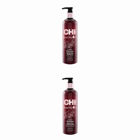 Bundle of CHI Rosehip Oil Protecting Shampoo, Gently Cleanses Color-Treated Hair & Helps Retain Color, 11.5 Oz & CHI Rosehip Oil Protecting Conditioner, 11.5 Oz