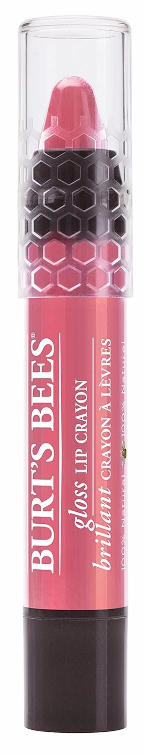 Burt's Bees 100% Natural Moisturizing Lip Crayon, Pink Lagoon, 0.1 Ounce