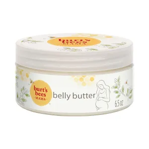 Burt's Bees Mothers Day Gifts, Mama Belly Butter Stretch Mark Cream for Pregnancy Massages Body & Reduces Scar Appearance, Prenatal & Postnatal Tummy Skin Care, Shea Butter & Vitamin E, 6.5 Oz Tub