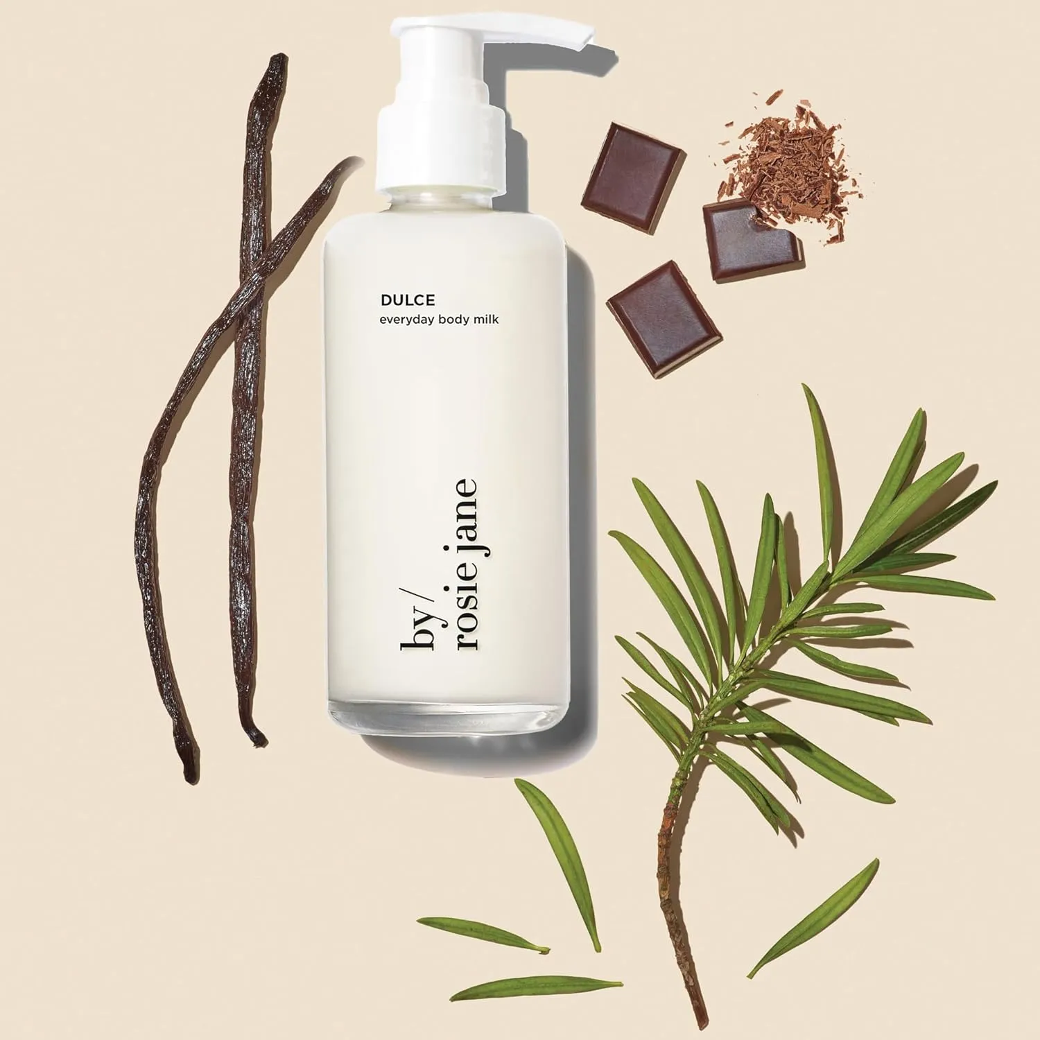 By Rosie Jane Everyday Body Milk (Dulce) - Hydrating Toner & Body Moisturizer to Help Even Skin Tone - Infused with Soothing Aloe Vera and Turmeric Root to Promote Anti-Aging (5 Ounce)